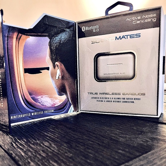 HP🎉🆕 Bluetooth 5.0 Hi-Def Stereo Sound & Noise Cancelling Wireless Earbuds - Picture 10 of 16